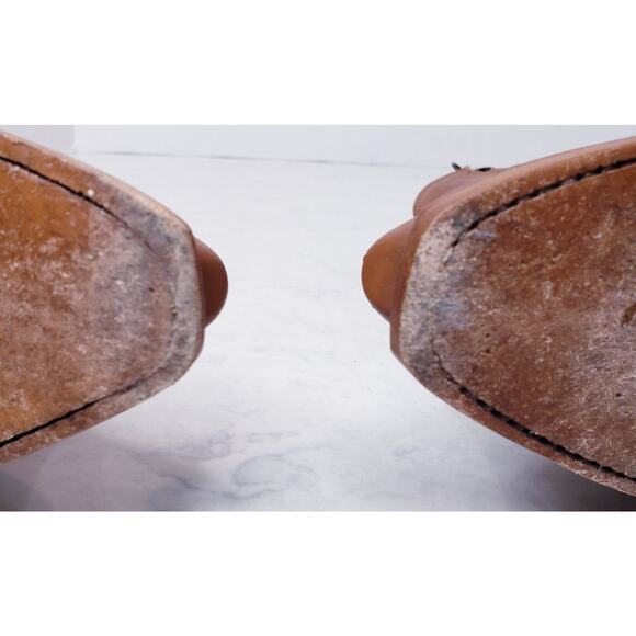 Tecovas Women’s Size 6B The Daisy Boots in Caramel Leather Heeled Western - Picture 9 of 16